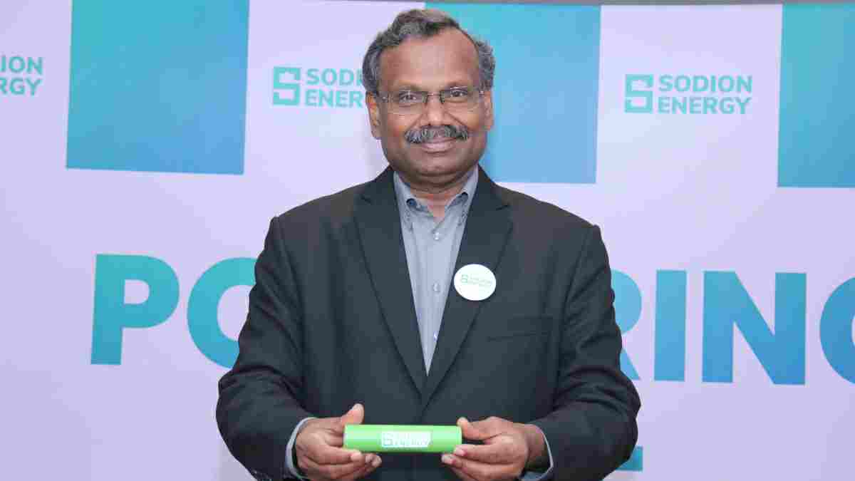 India's 1st Sodium Ion battery launched by Sodion Energy