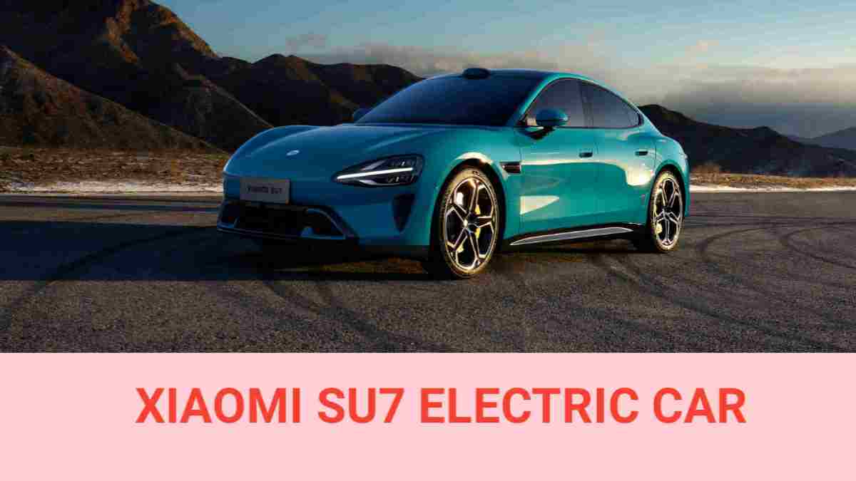 Xiaomi has launched Tesla Killer SU7 electric car at Rs 25 lakh