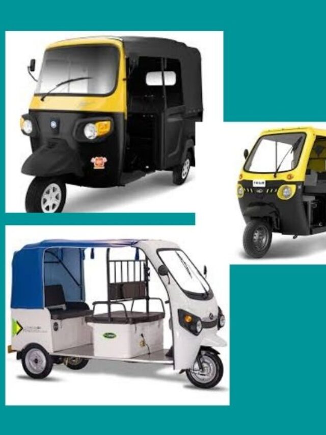 Best electric auto rickshaw in India in 2024