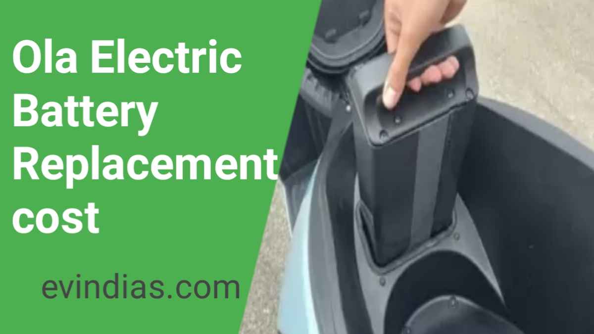 Ola Electric Scooter battery replacement cost