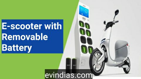 Electric Scooters with Removable Battery in India