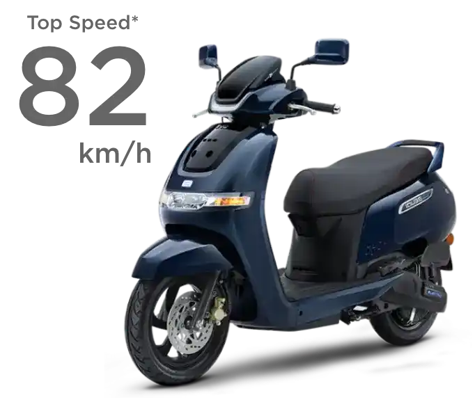 TVs IQube ST E-scooter 